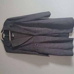 Olivia Matthews Charcoal Women's Blazer Coat And Dress